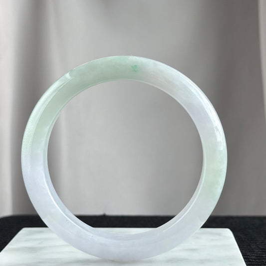 Dawnlight Serenity Jadeite Bangle 60.6mm 曦光静韵