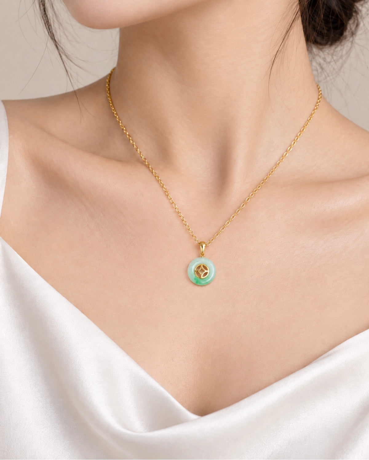 Guardian Moon Jade Pendant 护月平安 (Preview)