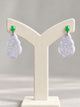 Violet Aura Jadeite Earrings 紫气东来 (Preview)