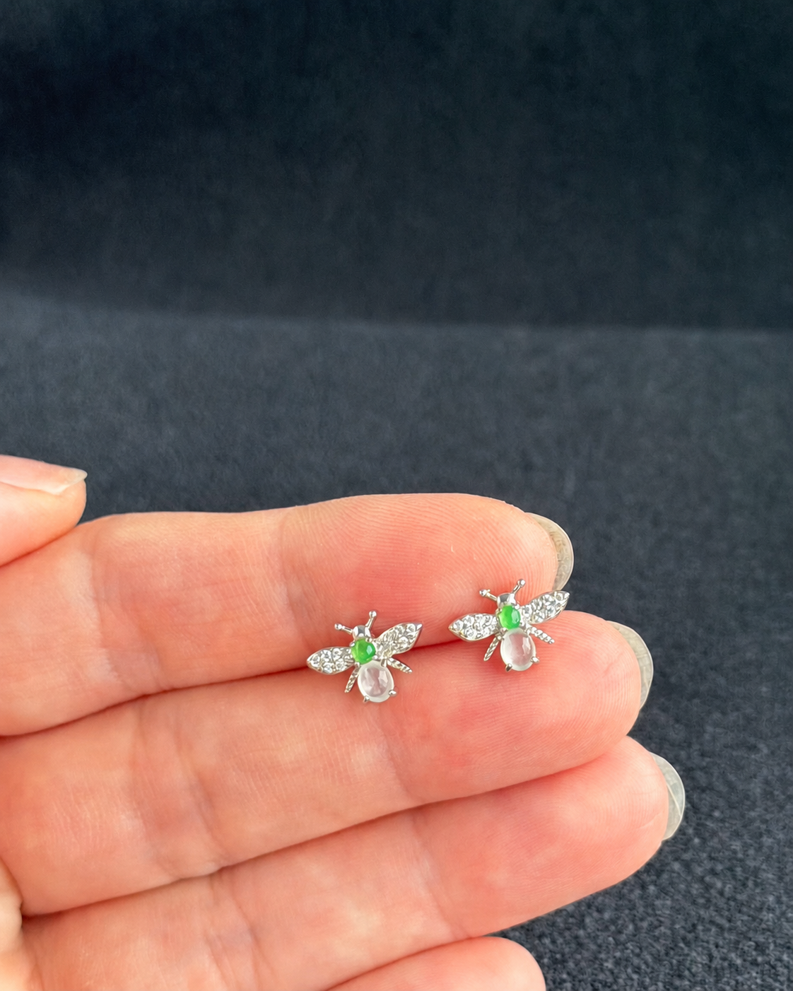 The Honeydrop Bee Earrings 蜜语小蜂 (Preview)