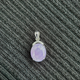 Whisper of Lavender Light Jadeite Pendant 紫光絮语