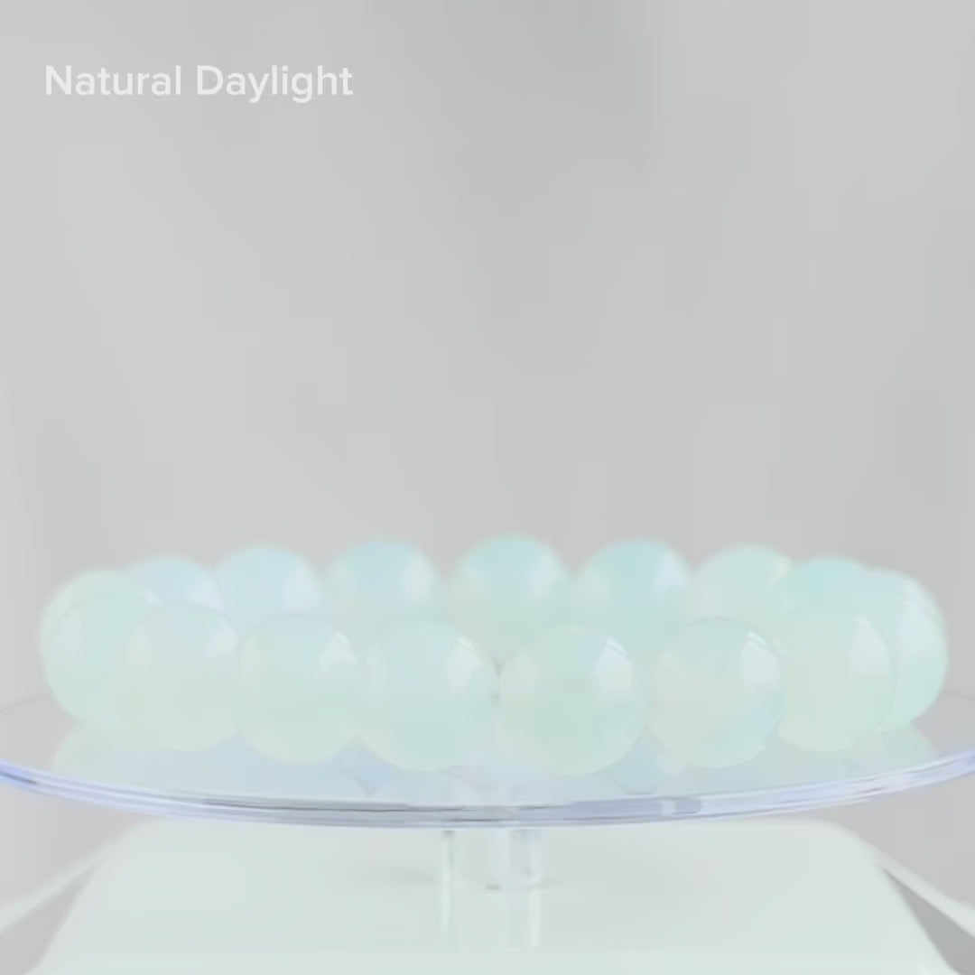 Lunar Drift 12.0mm Jadeite Bracelet 月澜浮光