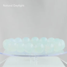 Load and play video in Gallery viewer, Lunar Drift 12.0mm Jadeite Bracelet 月澜浮光
